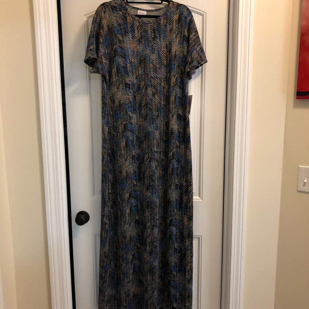 Maria sweater material maxi dress